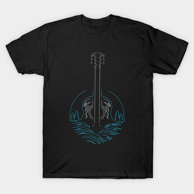 Guitar nature T-Shirt by VinsendDraconi